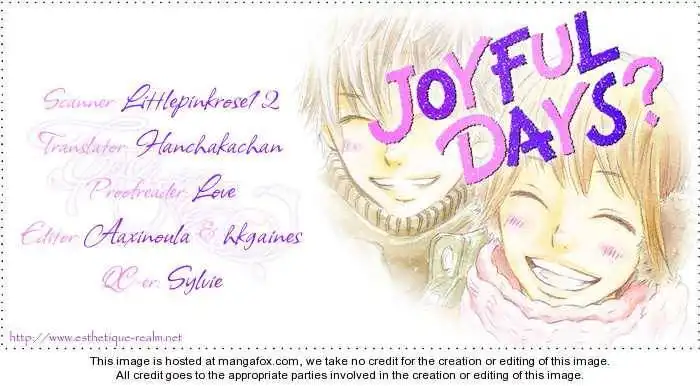 Joyful Days? Chapter 1 2